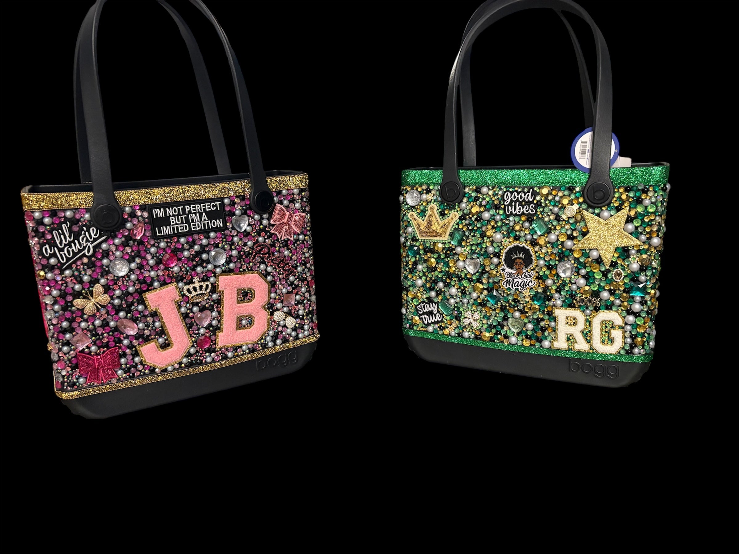 Custom made just for you Baby Bogg tote