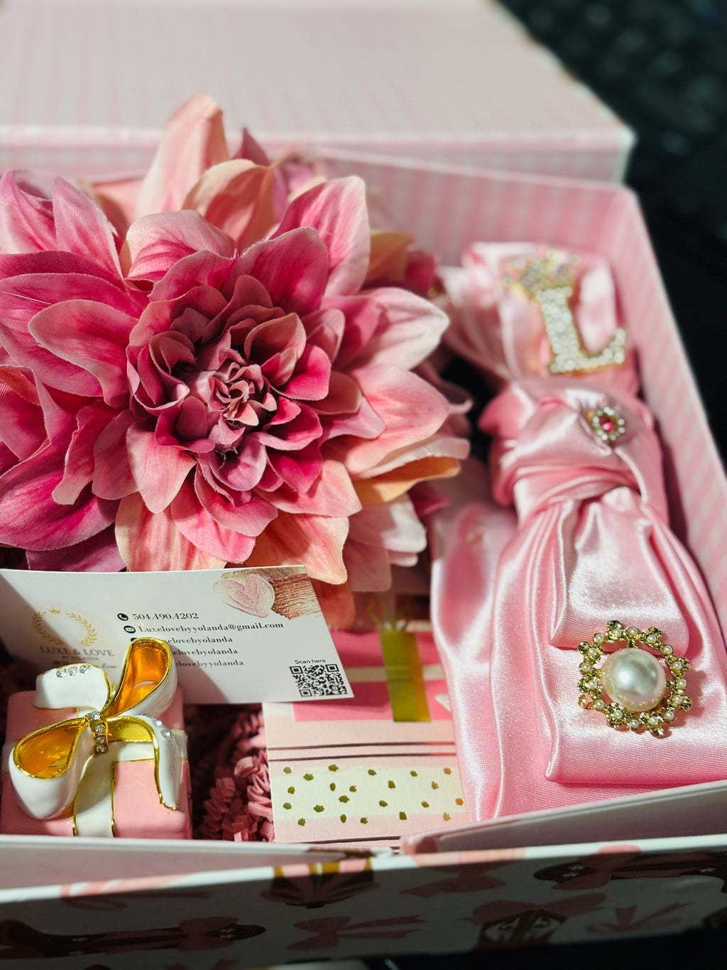 Luxe love faith ties or gift set