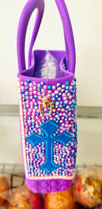 Custom cute and vibrant little girls Tote “ Not A Bogg “