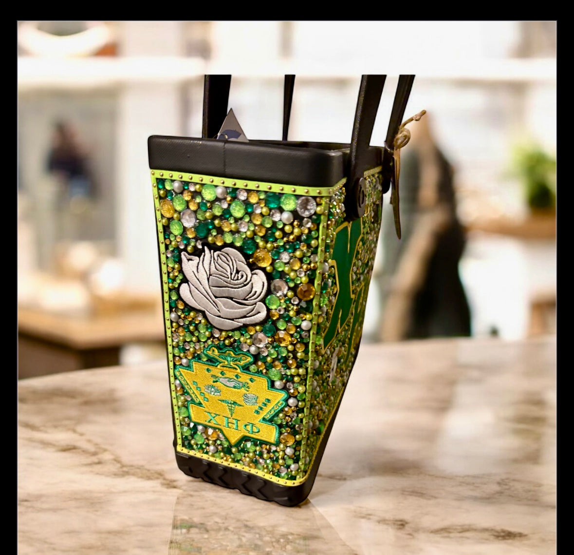 Greek inspired Baby bogg