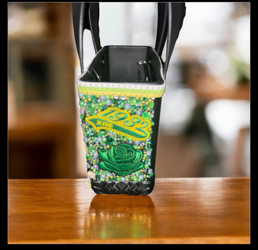 Greek inspired Sorority Bitty Bogg Bag