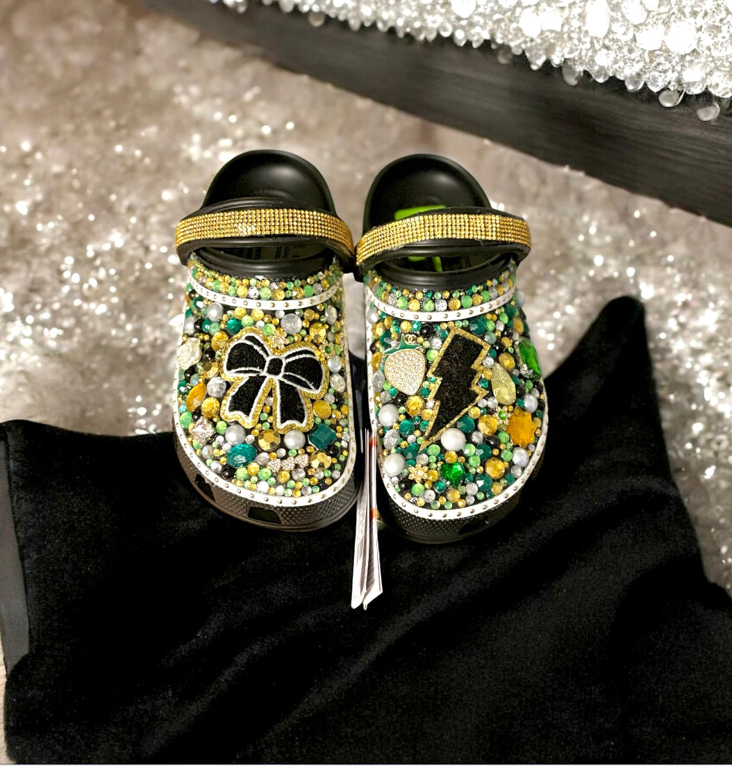 Custom Green and Black Baby Bogg set