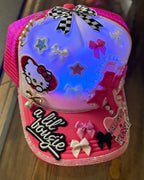 Little Girls Inspired Hello Kitty Cap