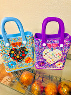 Custom cute and vibrant little girls Tote “ Not A Bogg “