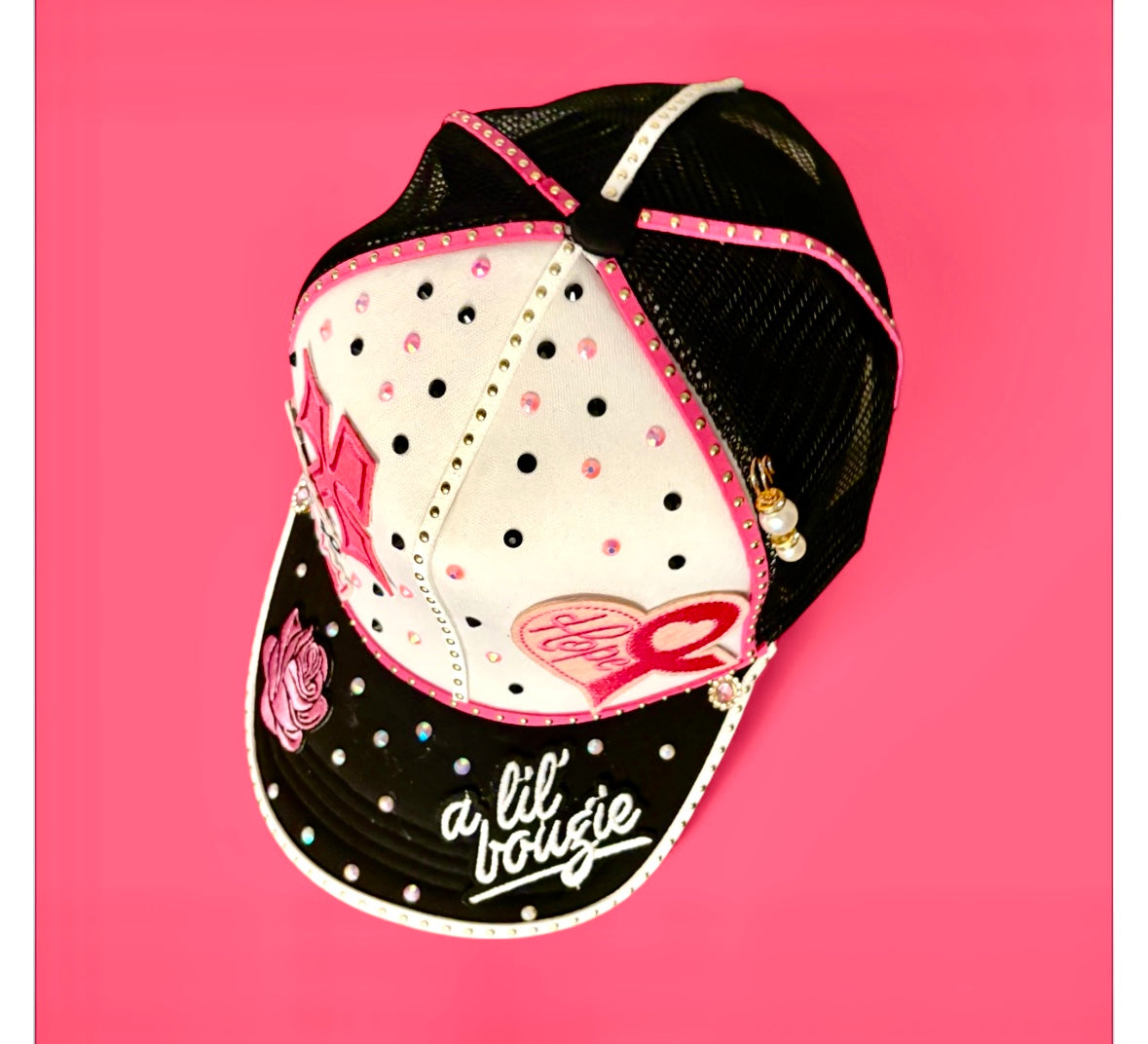 Custom made to order Women Breast Cancer Caps