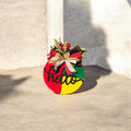 Custom door decor let this vibrant door decor make the first impression