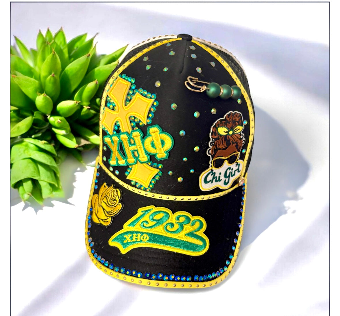 Custom Inspired Greek sorority Caps