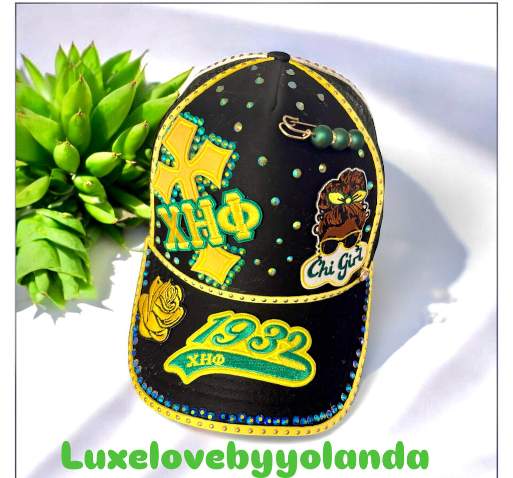 Custom Inspired Greek sorority Caps