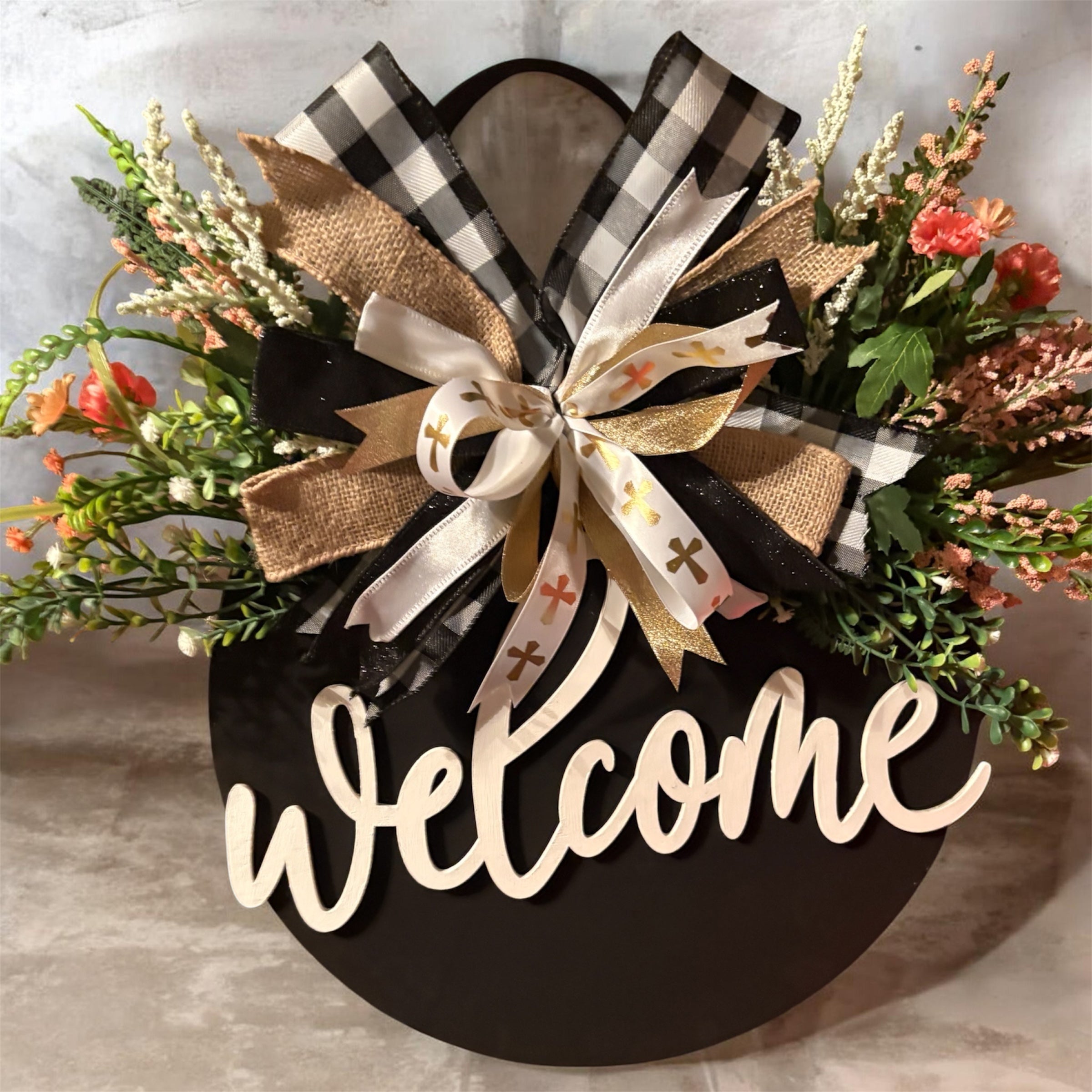 Custom door decor Let Luxelovebyyolanda LLC create a one-of-a-kind piece that welcomes, inspires, and leaves a lasting impression.