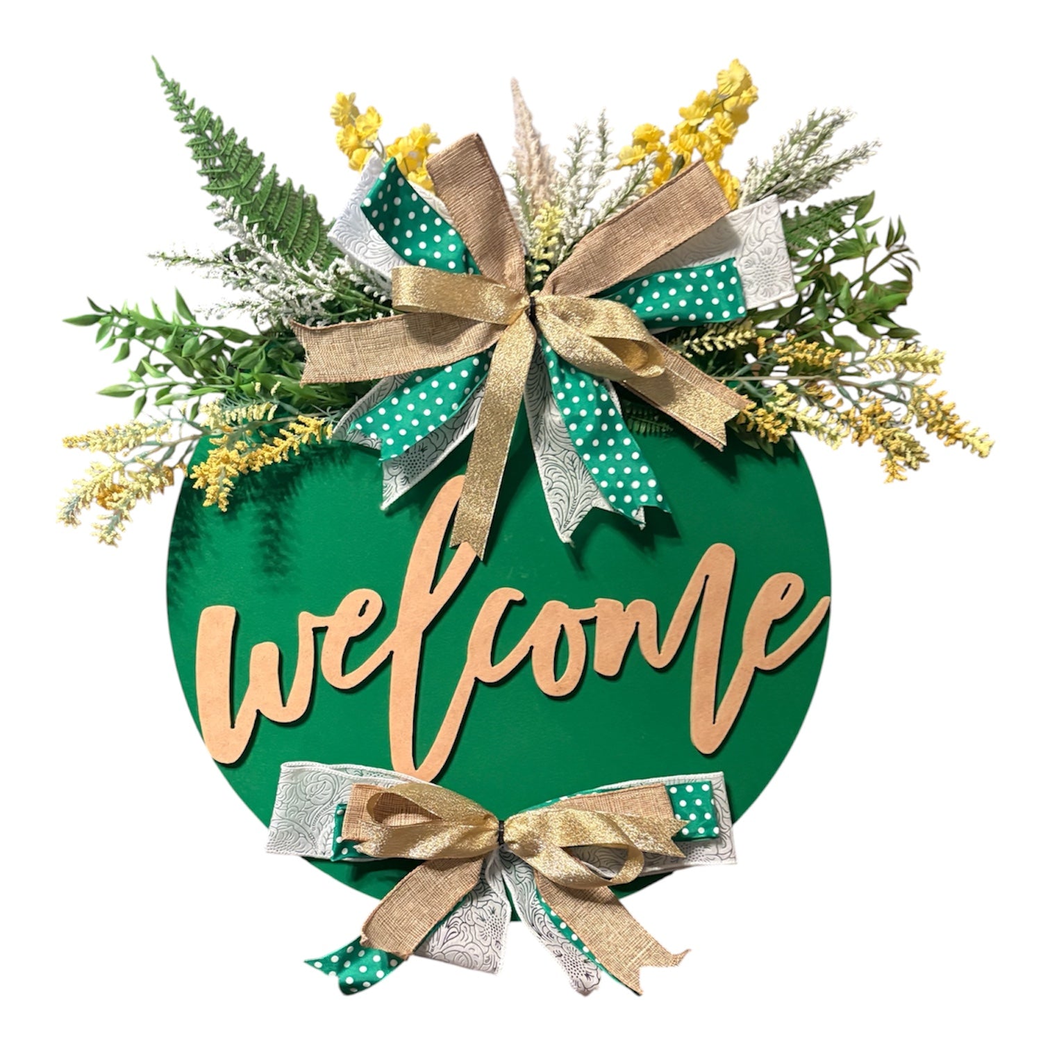 Custom door hangers made to tell your story! 19in