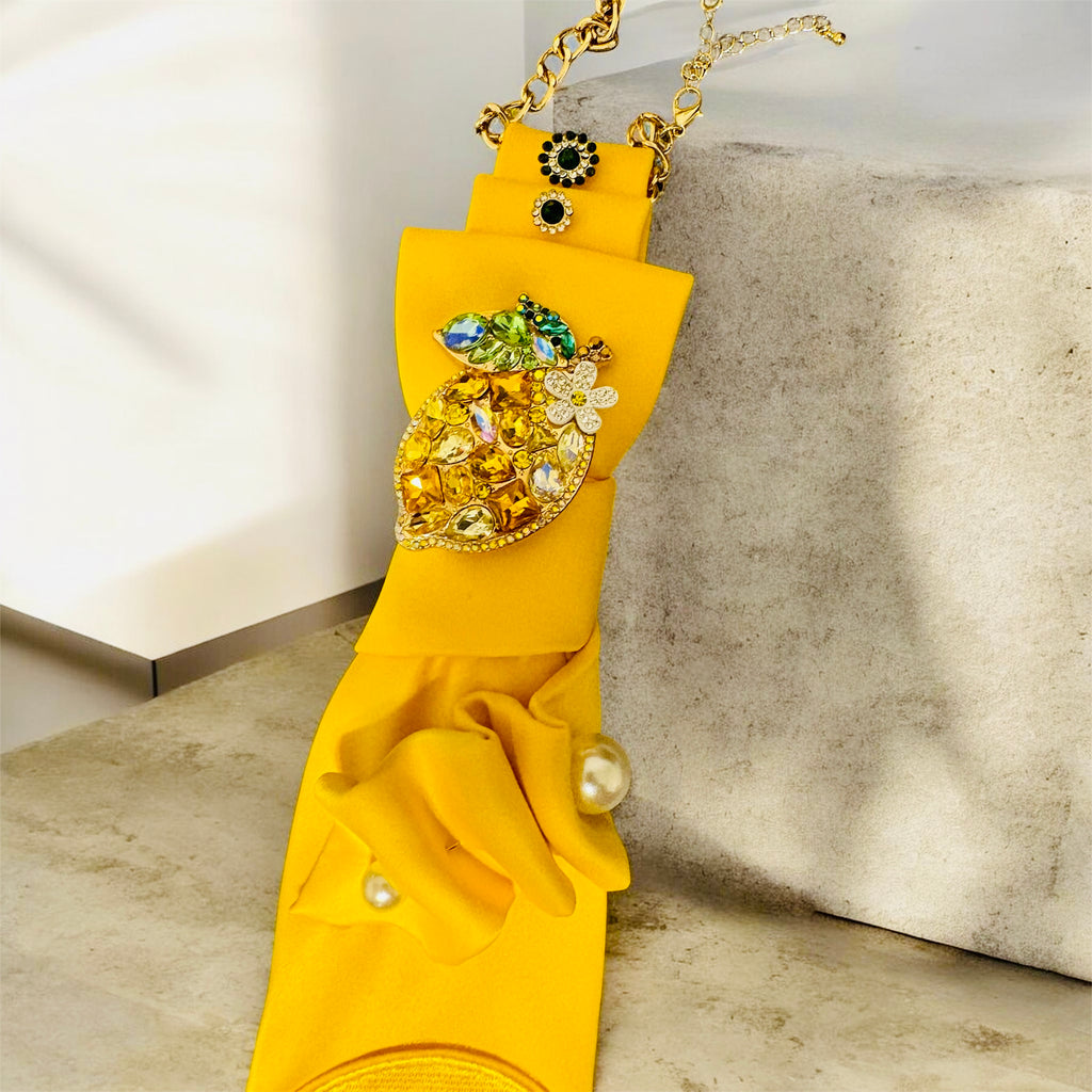 Sorority Custom statement fashion tie for women