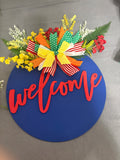 Custom door hanger Let Luxelovebyyolanda LLC create a one-of-a-kind piece that welcomes, inspires, and leaves a lasting impression.