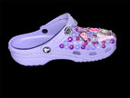 Custom, Cute, Colorful Girl Crocs Hand-placed gems