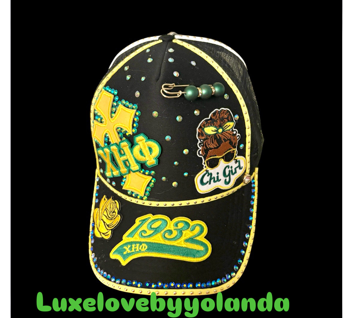 Custom Inspired Greek sorority Caps