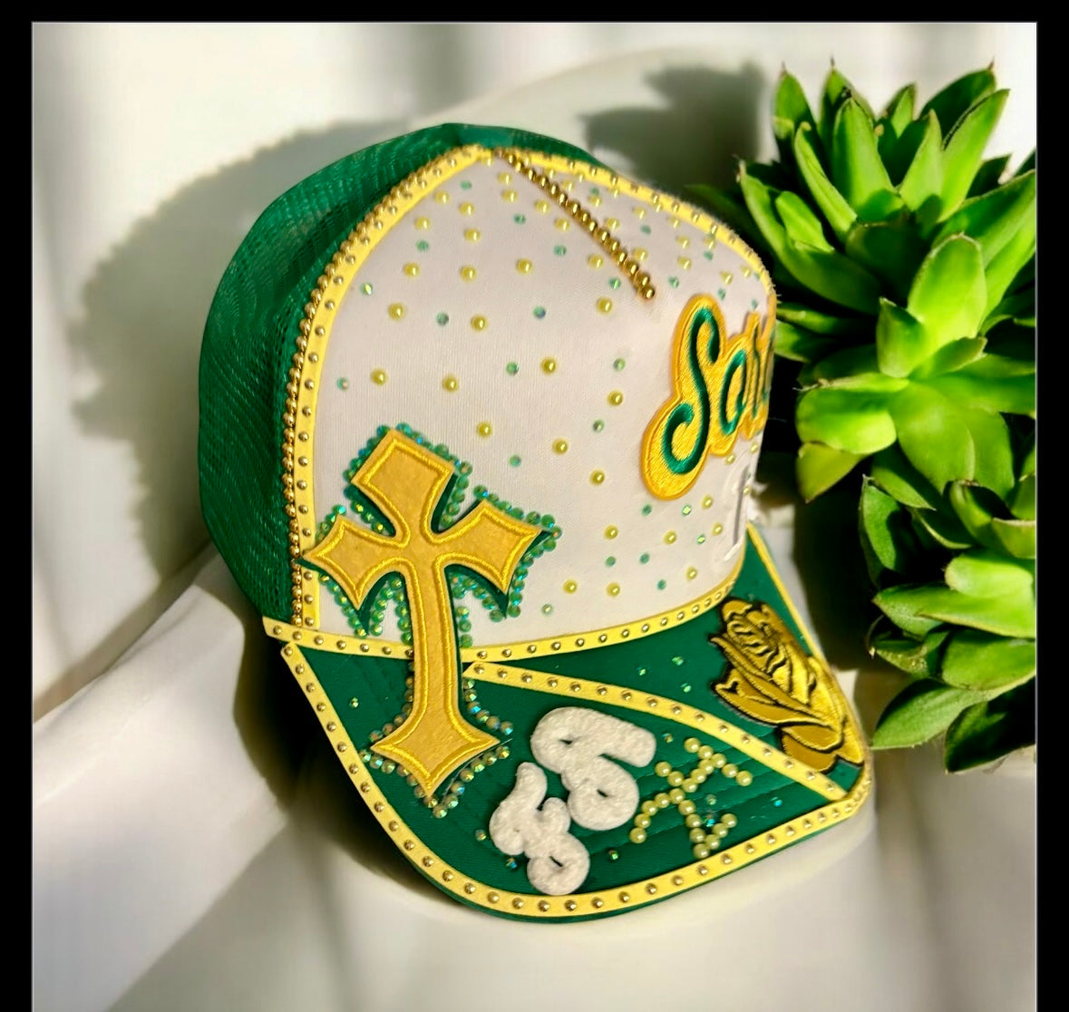 Custom made to order Sorority Inspired women Cap